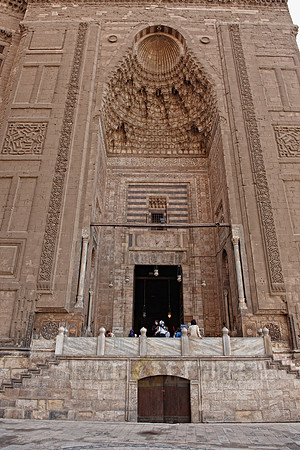 Sultan Hassan Moschee, islamisches Kairo, Aegypten, Afrika |Sultan Hassan Mosque, islamic Cairo, Egypt, Africa|