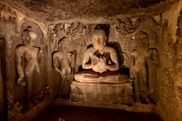 Ajanta caves, cave 6, Aurangabad
