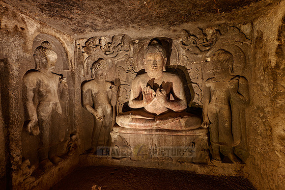 Ajanta caves, cave 6, Aurangabad