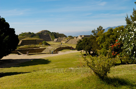 Pyramids of  Monte Alban