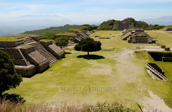 Pyramids of  Monte Alban