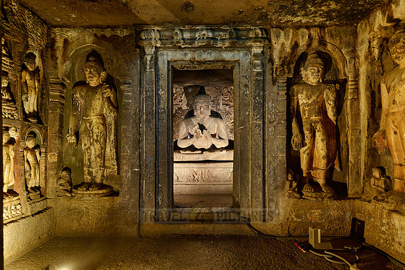 Ajanta caves, cave 6, Aurangabad