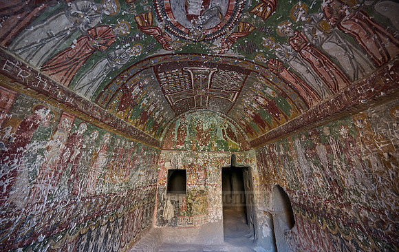 frescos inside Kokar church