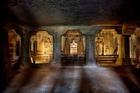 Ajanta caves, cave 6, Aurangabad