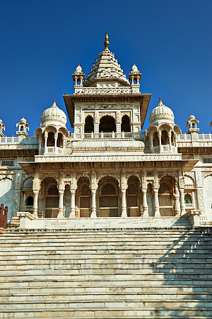 The Jaswant Thada mausoleum