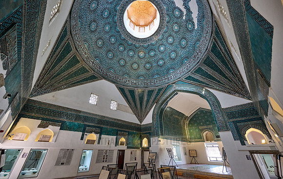 interior of Karatay Madrasa museum, Konya
