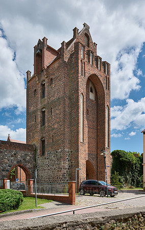 Berlin Gate in city wall of Templin