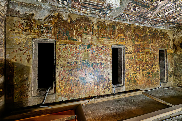Ajanta caves, cave 2, Aurangabad