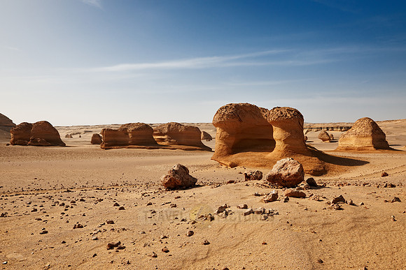desert landscape at Wadi Hitan