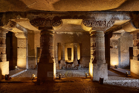 Ajanta caves, cave 21, Aurangabad