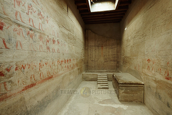 fresco in tomb of Kagemni