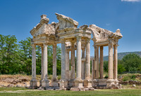 Tetrapylon in Aphrodisias Ancient City