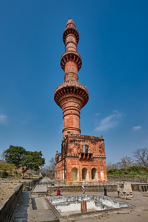 Chand Minar minart in Deogiri Fort