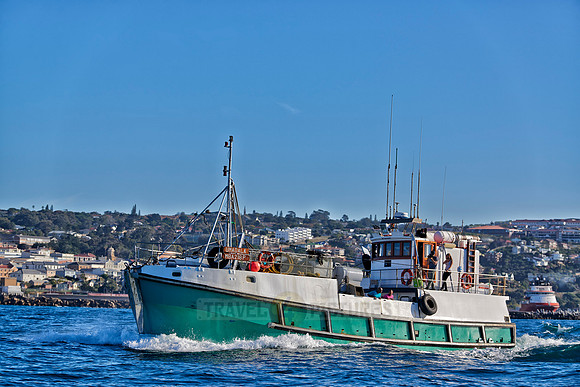 fishing vessel running out for fishing
