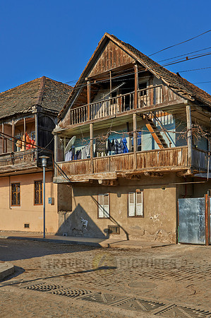 typical historical german building in Bolnisi