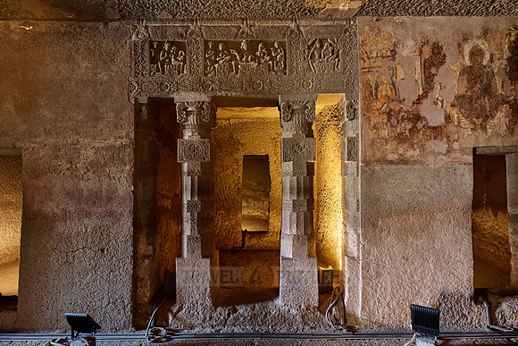 Ajanta caves, cave 21, Aurangabad