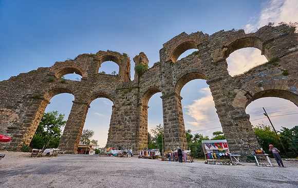 Roman aqueduct of Aspendos