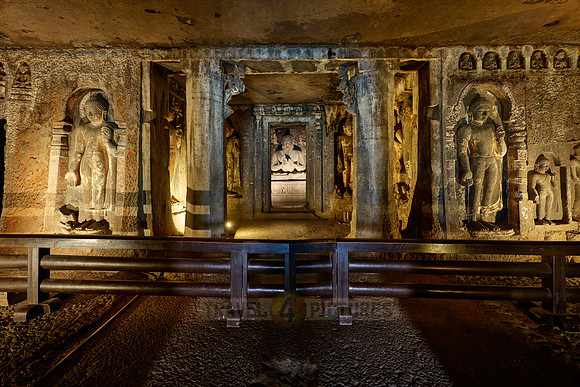 Ajanta caves, cave 6, Aurangabad