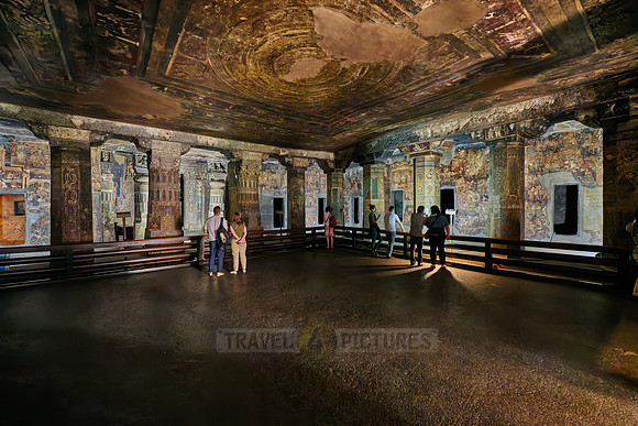 Ajanta caves, cave 17, Aurangabad