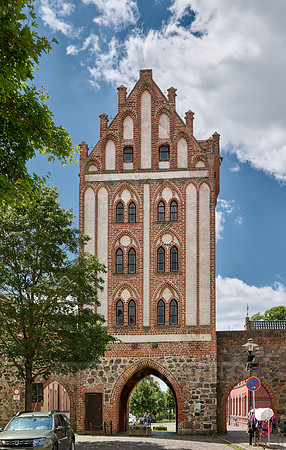 Berlin Gate in city wall of Templin