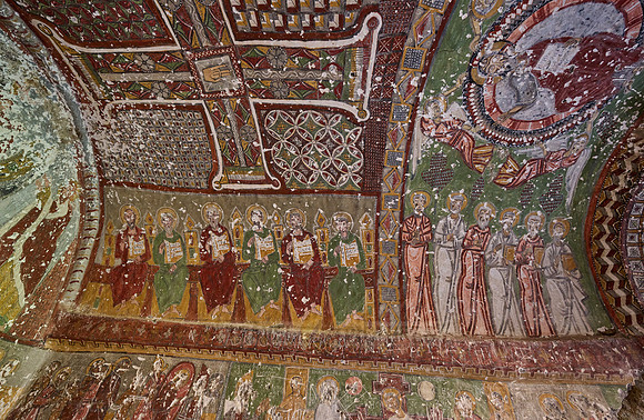 frescos inside Kokar church