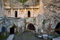 facade of Sumbullu church or Jacinth church, Ihlara valley