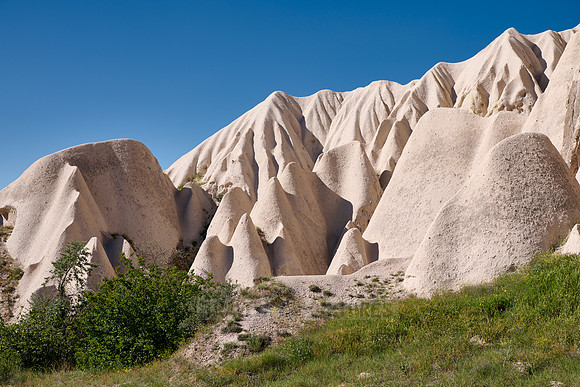 landscape of Rose Valley Goreme