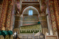 inside shot of Mausoleum and museum of Mevlana Rumi