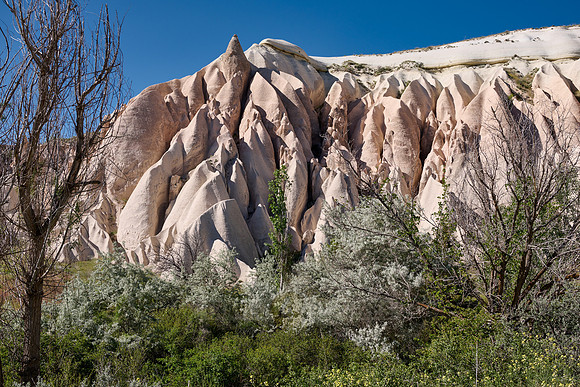 landscape of Rose Valley Goreme