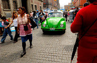 VW beetle as taxi in Mexico City