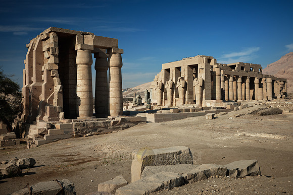 Ramesseum, temple of Ramesses II., Luxor