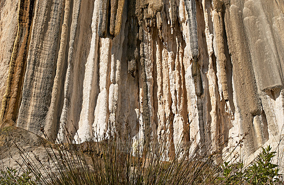 petrified waterfall