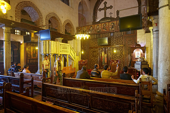 interior shot of Church of St Barbara