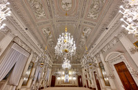 Sala Bianca, inside view of Palazzo Pitti