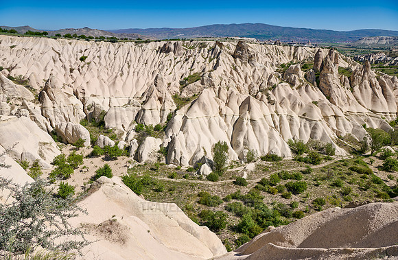 landscape of love valley near Göreme