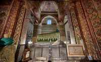 inside shot of Mausoleum and museum of Mevlana Rumi