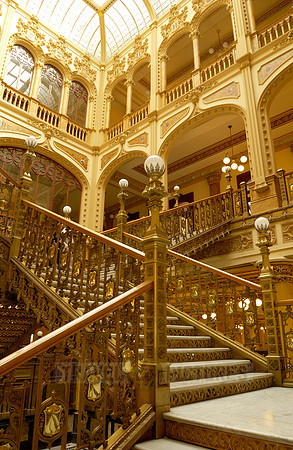 interior view of magnificent postal office