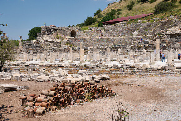 collonnaded street at upper Agora, Ephesus