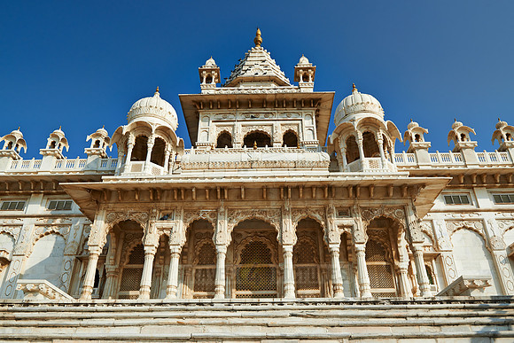 The Jaswant Thada mausoleum
