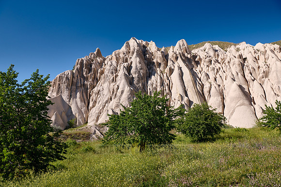 landscape of Rose Valley Goreme
