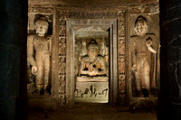 Ajanta caves, cave 4, Aurangabad