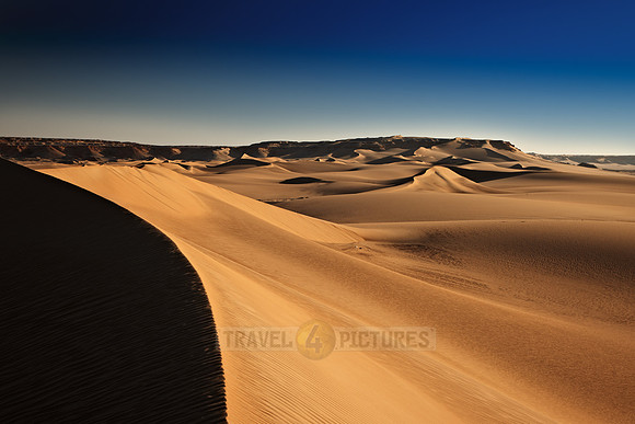 desert landscape with sand dunes