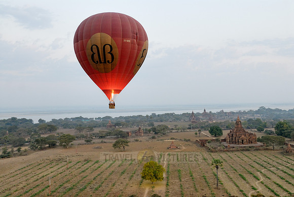 Ballons over Bagan