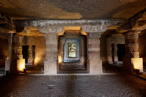 Ajanta caves, cave 21, Aurangabad