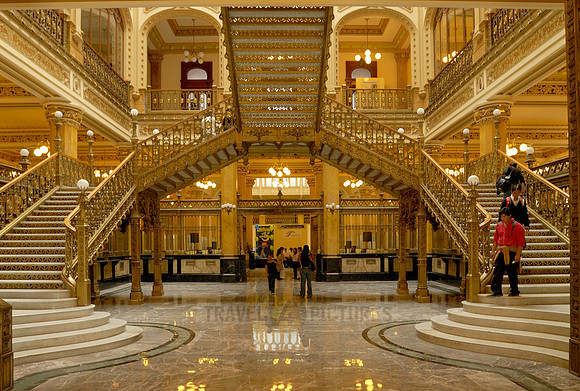 interior view of magnificent postal office