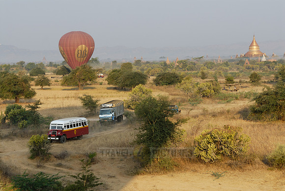 Ballons over Bagan