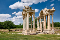 Tetrapylon in Aphrodisias Ancient City