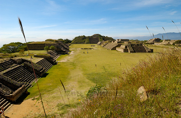 Pyramids of  Monte Alban
