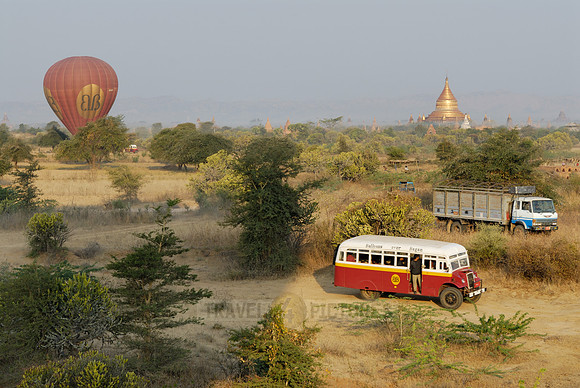 Ballons over Bagan