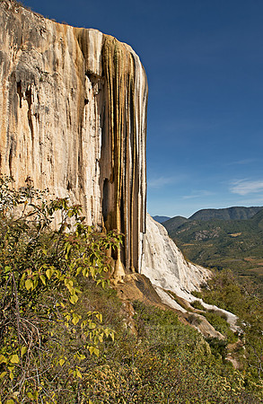 petrified waterfall